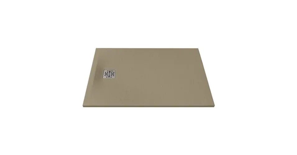 Árengedmény MARMY Dolomite zuhanytálca - 80×120 matt cappucino (gucci latte)